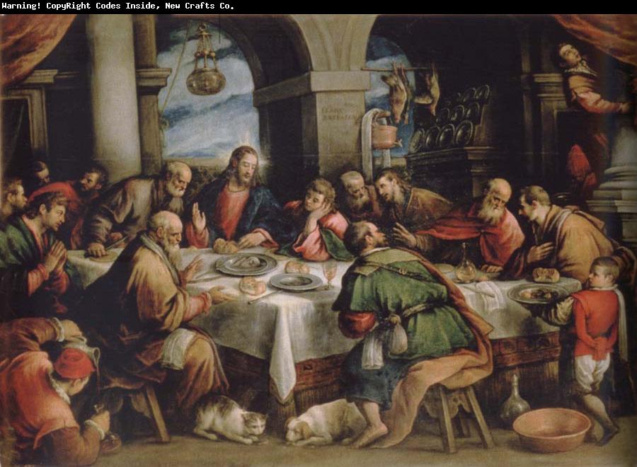 Francesco Bassano the younger The communion